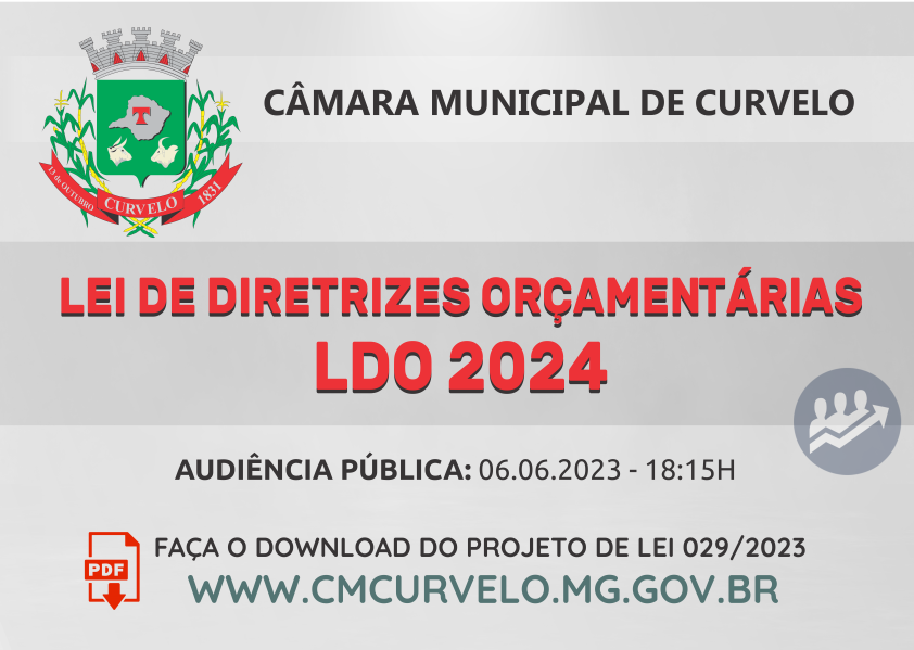 LDO - PROJETO DE LEI 029/2023 - LEI DE DIRETRIZES ORÇAMENTÁRIAS 2024