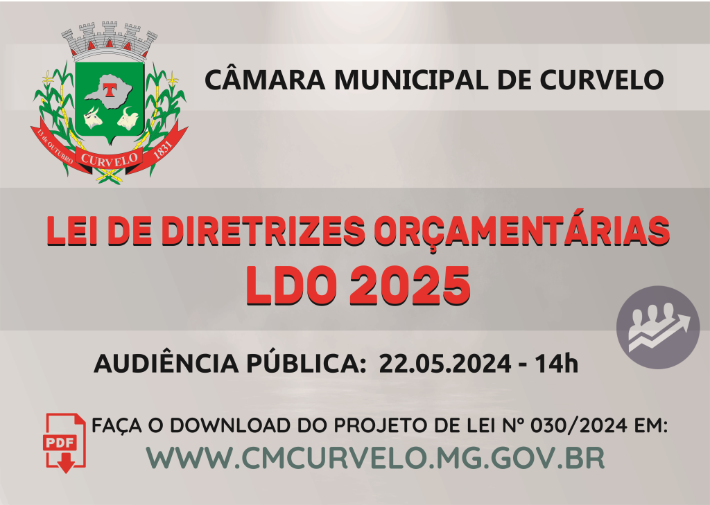 AUDIÊNCIA PÚBLICA - LEI DE DIRETRIZES ORÇAMENTÁRIAS 2025 